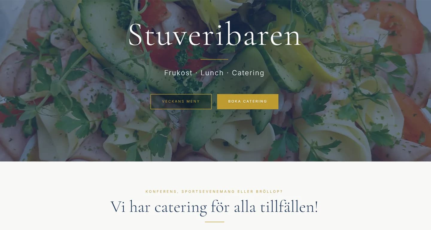 Skärmdump av Stuveribaren på desktop