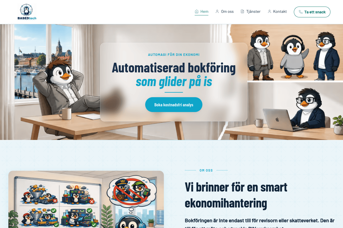 Skärmdump av BASEDtech
