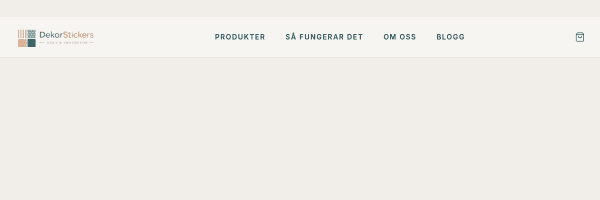 Skärmdump av DekorStickers
