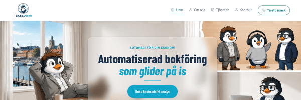 Skärmdump av BASEDtech